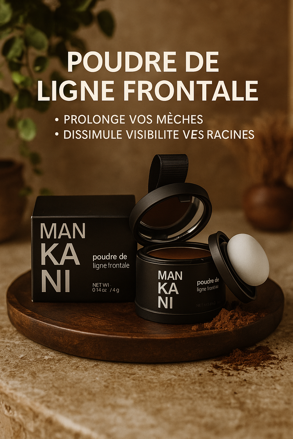 Fibre capillaire|Camouflage instantané