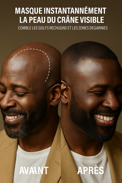 Fibre capillaire|Camouflage instantané